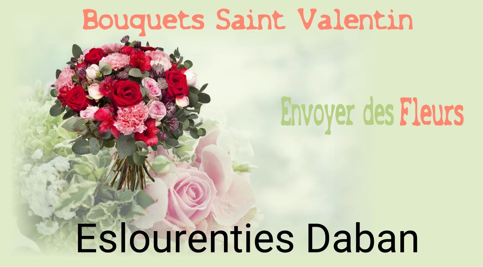 Roses de Saint-Valentin livrées à Eslourenties-Daban